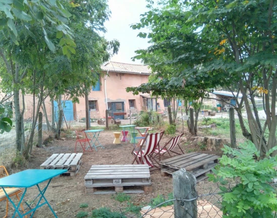 Le jardin et la maison des Vigouroux